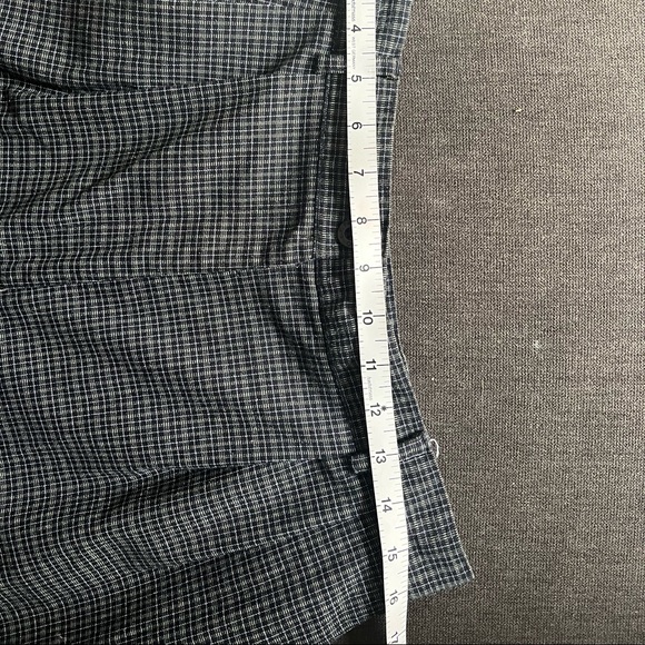 WOMENS EP PRO Size 14 WALKING PLAID BERMUDA SHORTS EUC Trendy Pleated Shorts - Picture 4 of 7